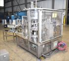 Used Sancoa (Weiler) automatic pressure sensitive rotary labeler, Model RL-4000