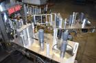 Used Sancoa (Weiler) automatic pressure sensitive rotary labeler, Model RL-4000