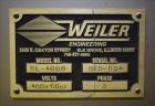 Used Sancoa (Weiler) automatic pressure sensitive rotary labeler, Model RL-4000