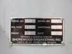 Used Shorewood Model 5200R Front/Back/Neck Pressure Sensitive Labeler