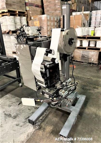 Used-CTM Model 3600-PA Printer Applicator with Portable Stand and Parts Unit