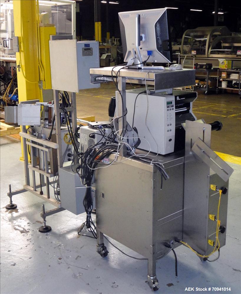Used Accraply Model 35FS Pressure Sensitive Labeler