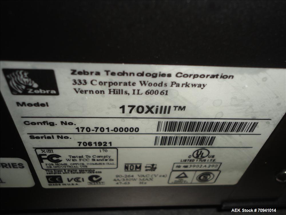 Used Accraply Model 35FS Pressure Sensitive Labeler