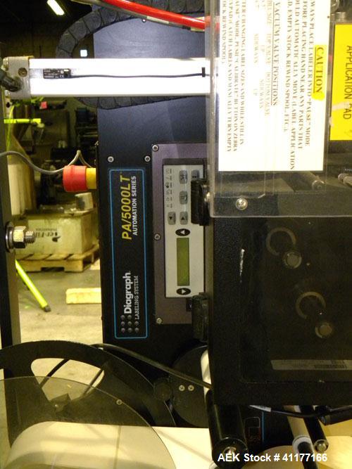 Used Diagraph Model PA/5000 LT Label Printer/Applicator