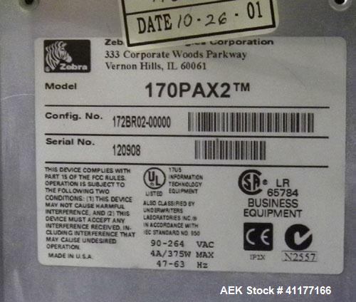 Used Diagraph Model PA/5000 LT Label Printer/Applicator