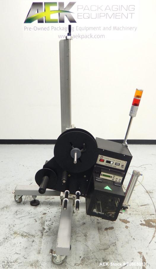 Used Superior Machine Systems (SMS) Model Genesis ZPE Pressure Sensitive Labeler