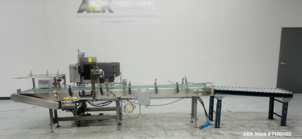 Used- Label-Aire Model 2140-RF Case Labeling System