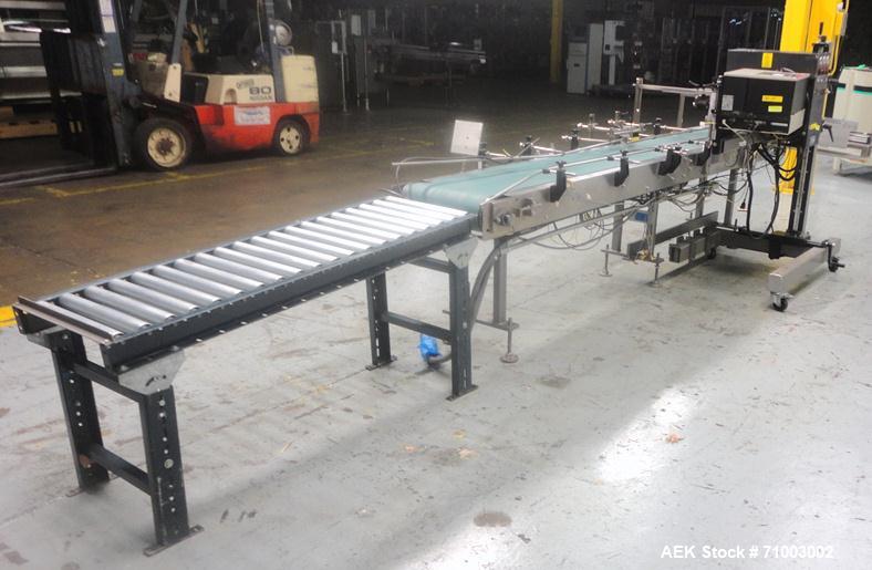 Used- Label-Aire Model 2140-RF Case Labeling System