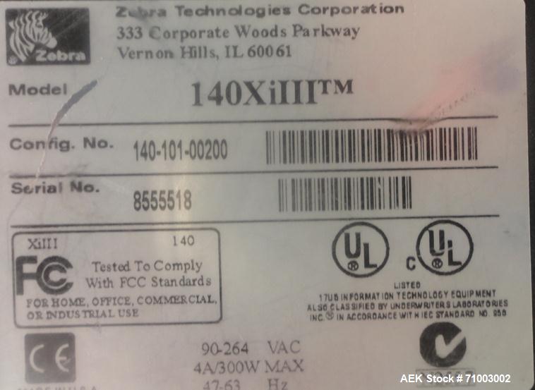 Used Label-Aire Model 2140-RF Case Labeling System