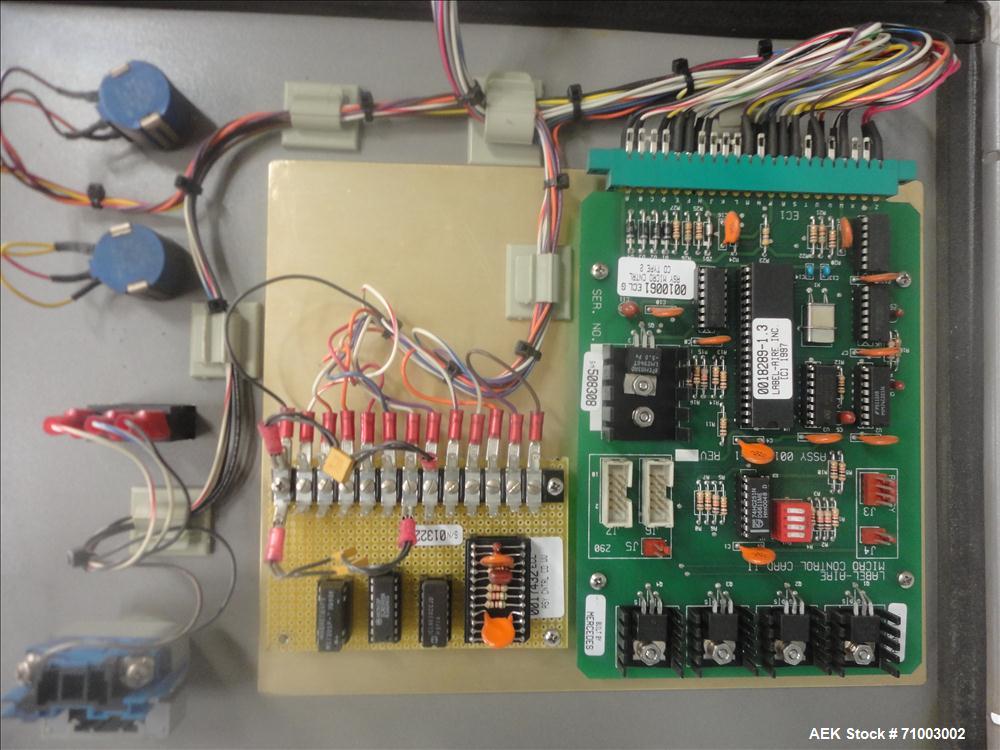 Used Label-Aire Model 2140-RF Case Labeling System