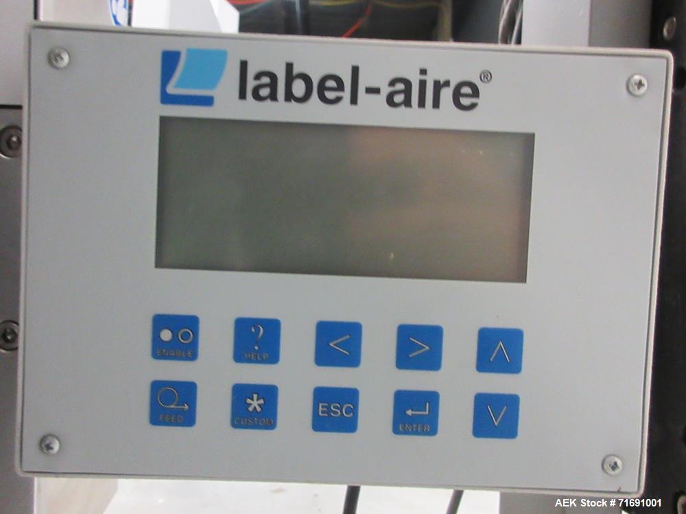 Used- Label-Aire Model 3138N Print and Apply Case Labeling System