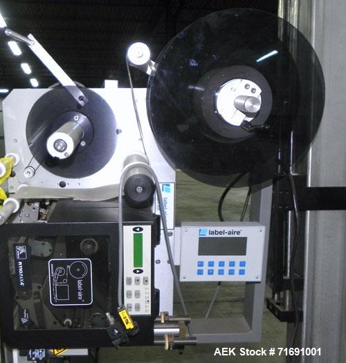 Used Label-Aire Model 3138N Print and Apply Case Labeling System