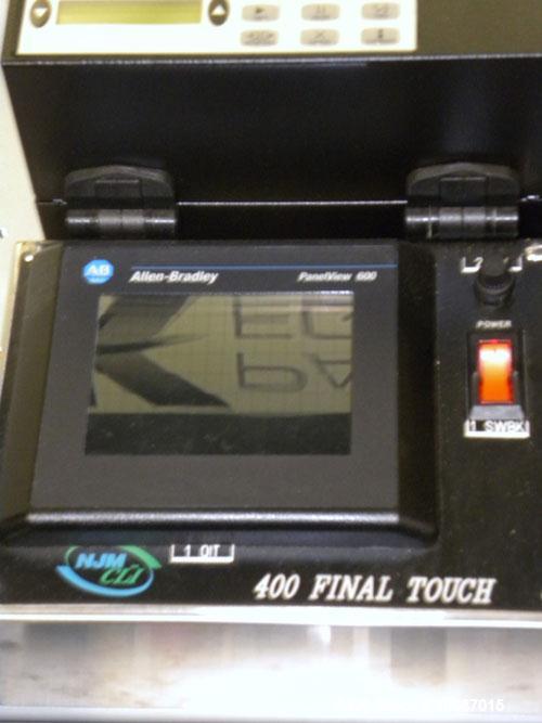 Used New Jersey Machine Print and Apply Labeler, Model 400R. Capable of 50 pieces per minute. Maximum label size 4" wide x 12" long, machine set up to do a corner wrap on a skid or box. This versatil...