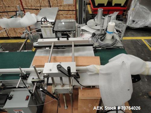 Used New Jersey Machine Print and Apply Labeler, Model 400R 