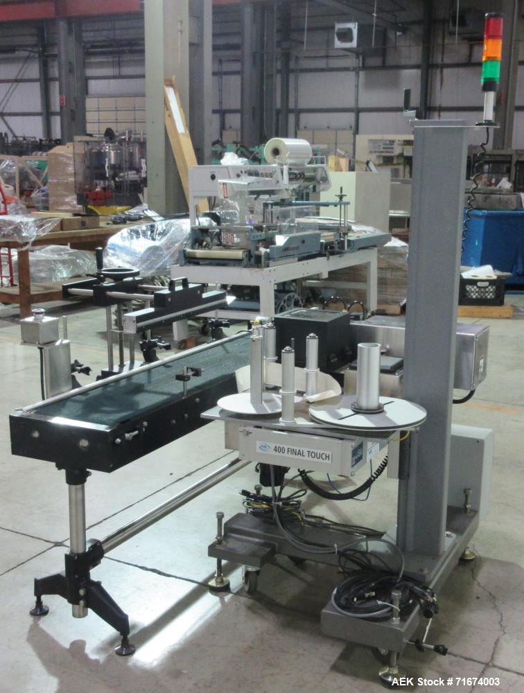 Used New Jersey Machine Model 400R-0049 Print and Apply Labeler