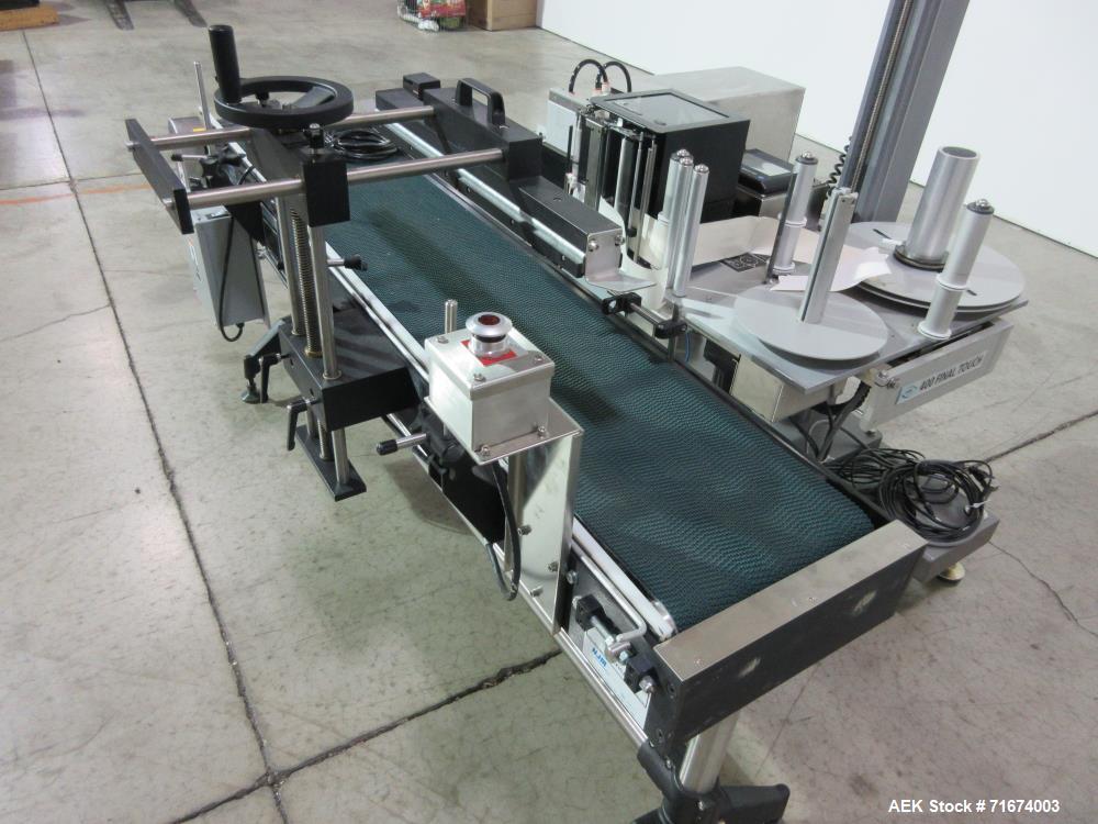 Used New Jersey Machine Model 400R-0049 Print and Apply Labeler