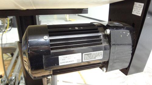 Used Paragon Model PLS-400 Print & Apply Case Labeler. Designed to print barcode and RFID labels using a Datamax DMX-A-4212 Print engine . Machine has a 7” Tall label head. Includes automatic belt ty...