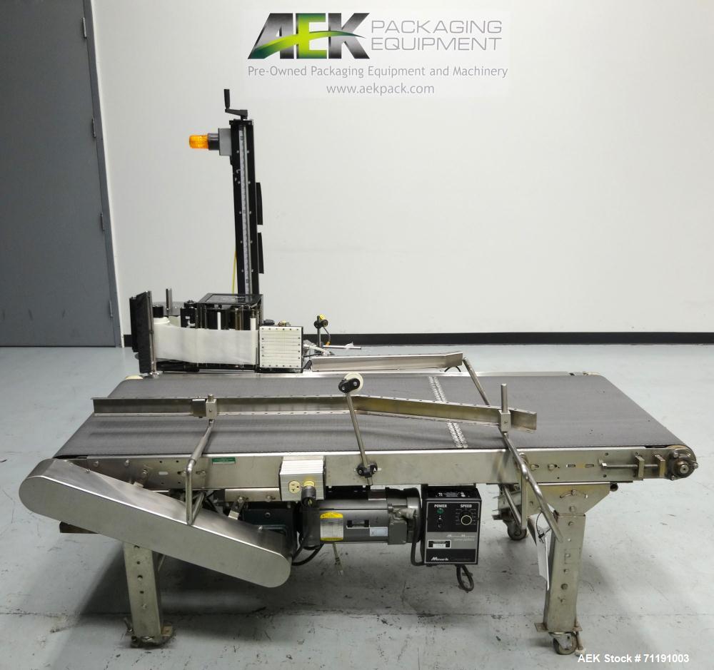 Used Weber Labeling Model 5100 Pressure Sensitive Labeler