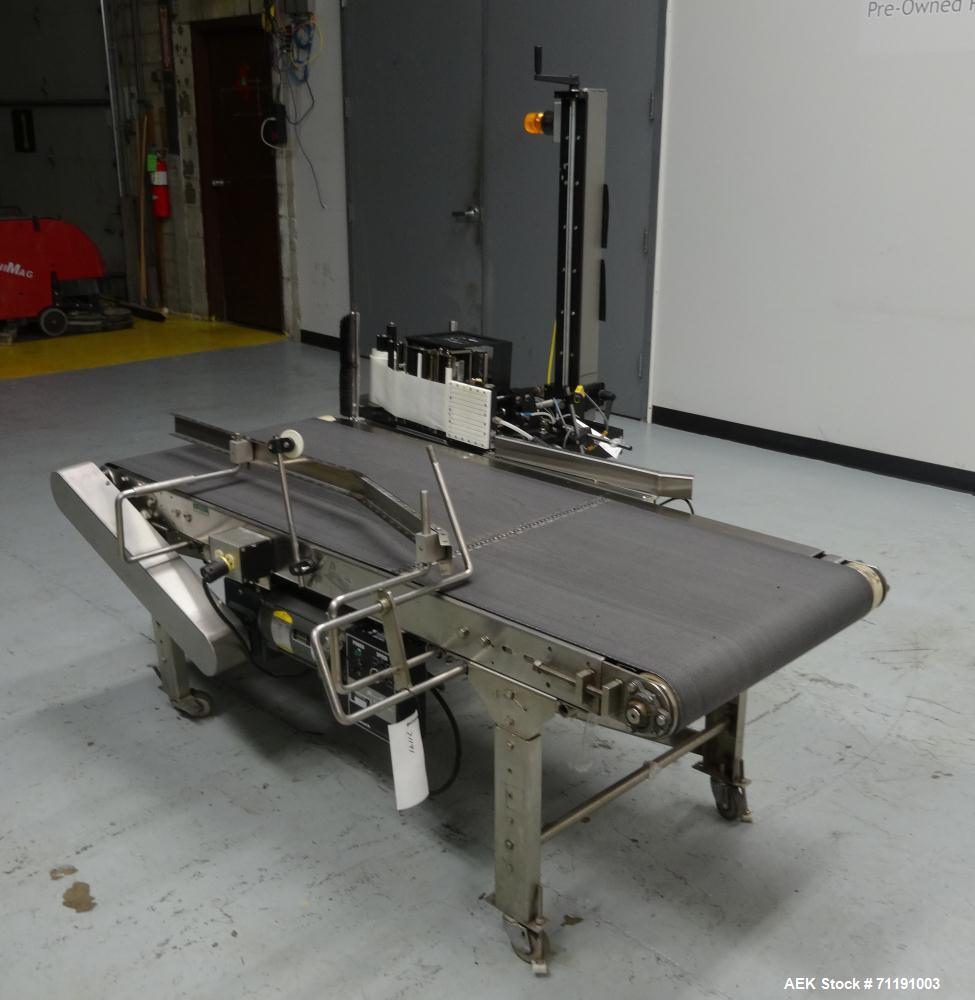 Used Weber Labeling Model 5100 Pressure Sensitive Labeler