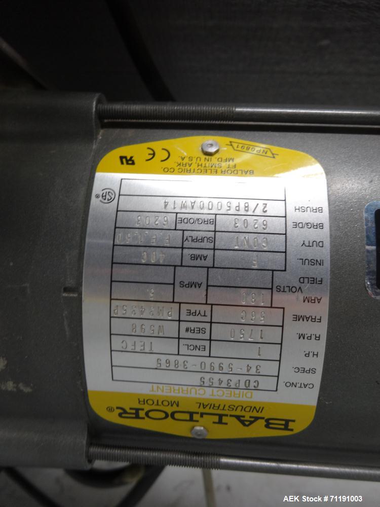 Used- Weber Labeling Model 5100 Pressure Sensitive Labeler