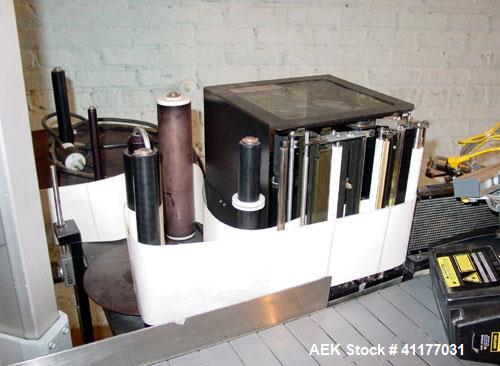 Used Willett Label Jet 2620 Print & Apply Pressure Sensitive Labeler With Corne