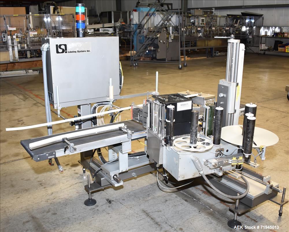 Used Labeling Systems, Inc (LSI) Print and Apply Pressure Sensitive Labeler