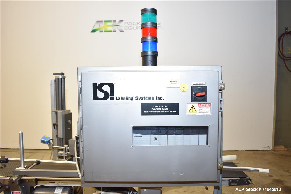 Used Labeling Systems, Inc (LSI) Print and Apply Pressure Sensitive Labeler
