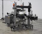 Used- CTM Front & Back Labeling System. Consists of (2) CTM Model 3600-PA printer applicator with Sato M-8460Se print engine...