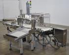 Used Domino M-Series Print & Apply Labeler with Optel OP300-A Inspection System