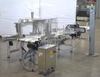 Used Domino M-Series Print & Apply Labeler with Optel OP300-A Inspection System