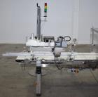Used Domino M-Series Print & Apply Labeler with Optel OP300-A Inspection System