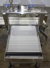 Used Domino M-Series Print & Apply Labeler with Optel OP300-A Inspection System