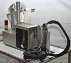 Used- Domino M-Series Pressure Sensitive Print & Apply Labeler, Model M-Series Zebra plus-T100-Right-160-110/1. Includes Zeb...