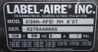 Used Label-Aire 3138N Print and Apply Case Labeling System