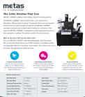 Used Konica Metas 1-Series (330mm) Semi-Rotary Digital Finishing System