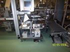 Used New Jersey 400R Print and Apply Case Labeler with corner wrap station. AB PLC controls.  Capable of speeds up to 50 cpm. Has Smart rewind system, Zebra printers, last used in pharmaceutical pack...