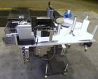 Used New Jersey Machine Print and Apply Labeler, Model 400R. Capable of 50 pieces per minute. Maximum label size 4