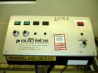 Used Auto Labe Pail Labeler, Model 844, with belt conveyor, serial #971092.