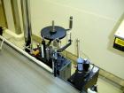 Used Auto Labe Pail Labeler, Model 844, with belt conveyor, serial #971092.
