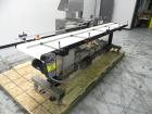 Used Paragon Model PLS-400 Print & Apply Case Labeler. Designed to print barcode and RFID labels. Machine has a 7” Tall label head. Includes automatic belt type case conveyor, integrated on common fr...