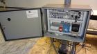 Used Paragon Model PLS-400 Print & Apply Case Labeler. Designed to print barcode and RFID labels using a Datamax DMX-A-4212 Print engine . Machine has a 7” Tall label head. Includes automatic belt ty...