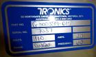 Used Tronics Model S1000 Stand Alone Pressure Sensitive Labeler. Capable of speeds up 1,200