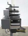 Used ID Technology Model 252 Label Printer Applicator with Conveyor