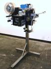 Used Weber Marking Systems Series 5200 Label Printer Applicator Model 5200V2. Label roll size maximum 12