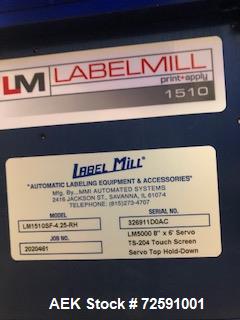 Used Label Mill Pressure Sensitive Labeler