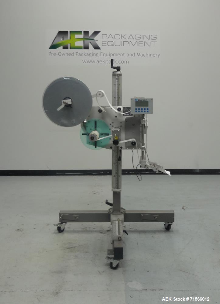 Used Labelaire Model 3115NV-1500 Wipe-On Pressure-Sensitive Labeler