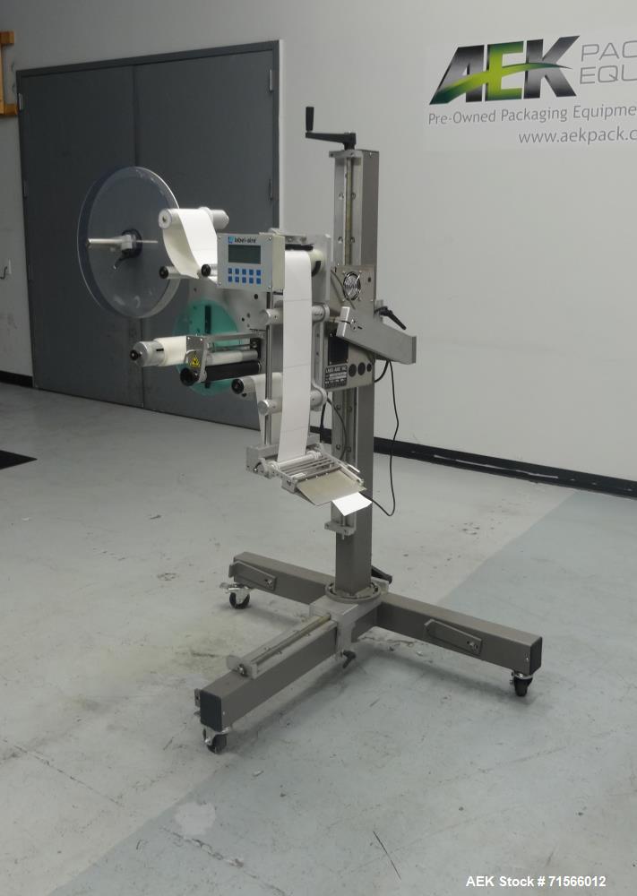 Used Labelaire Model 3115NV-1500 Wipe-On Pressure-Sensitive Labeler