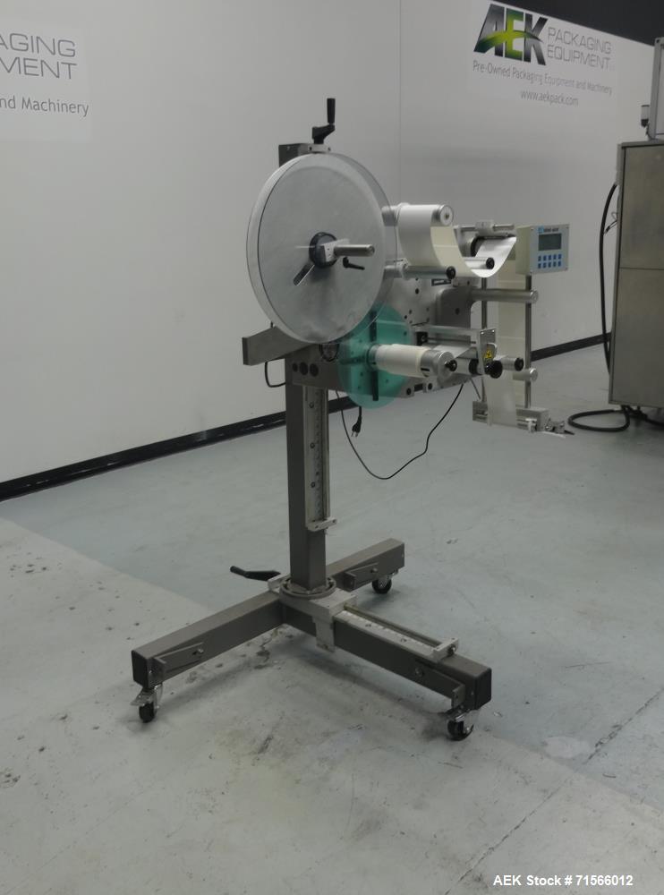 Used Labelaire Model 3115NV-1500 Wipe-On Pressure-Sensitive Labeler