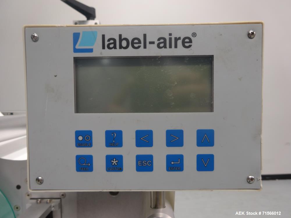 Used Labelaire Model 3115NV-1500 Wipe-On Pressure-Sensitive Labeler