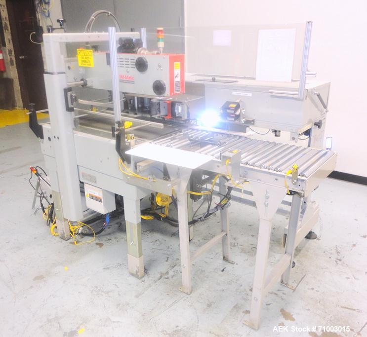 Used 3M Model CA2000L-T3V1 Shipping Case Top Taper with Corner Wrap Print & Apply Label Applicator